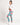 *Aqua Floral* (Cute Booty Leggings)