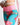 *Aqua Floral* (Cute Booty Leggings)