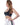 *Day Dreaming* (Ombre Logo Scoop Sports Bra)