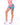 *Aqua Floral* (Silhouette MVS Shorts)