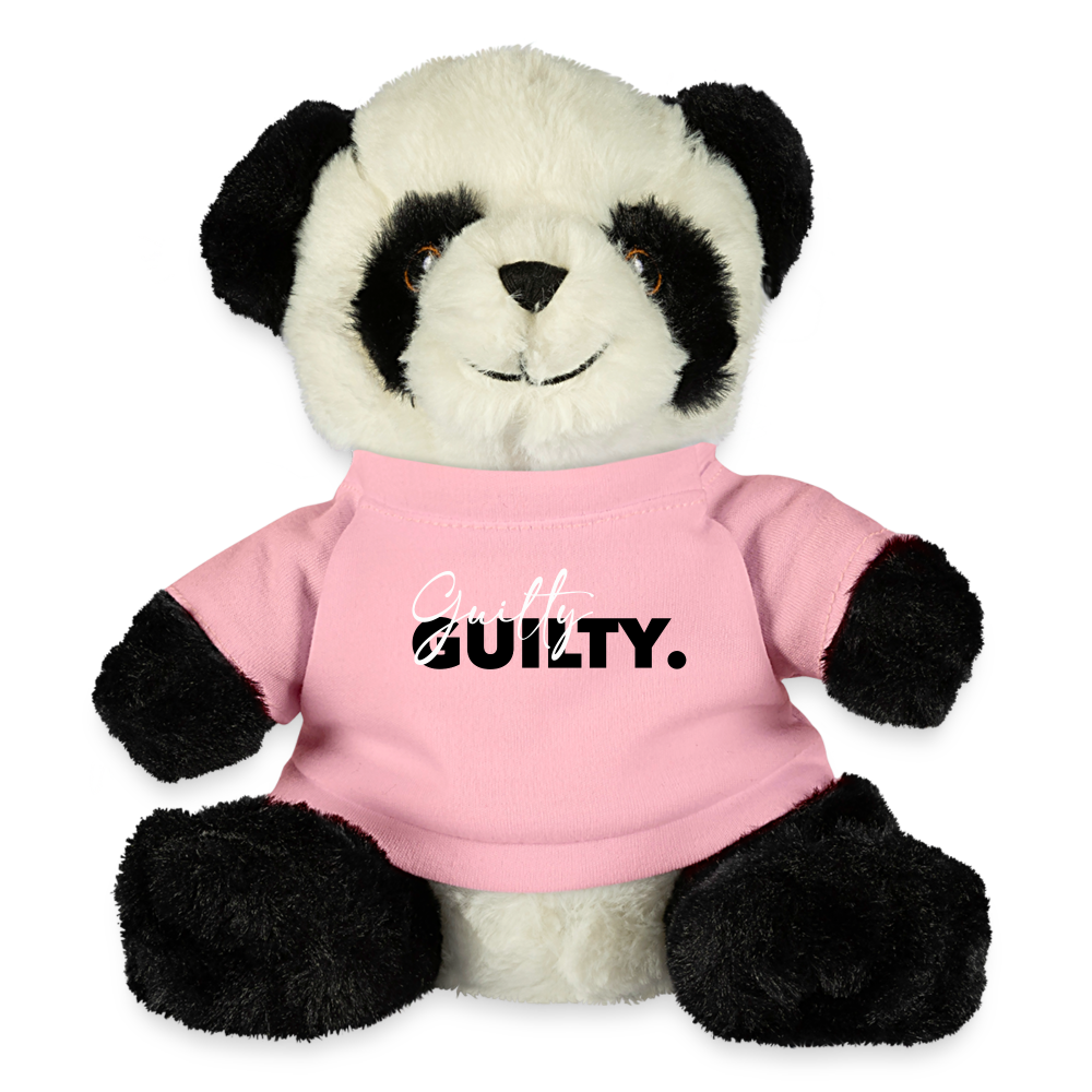 *Guilty Pink Panda* (Plush Panda Bear) - petal pink