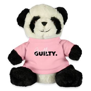 *Guilty Pink Panda* (Plush Panda Bear) - petal pink