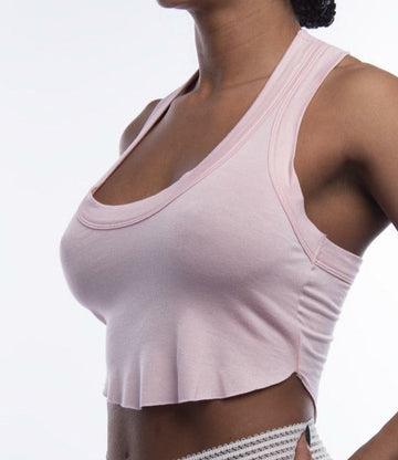 Short Stop (Crop Racer Tank) Tops
