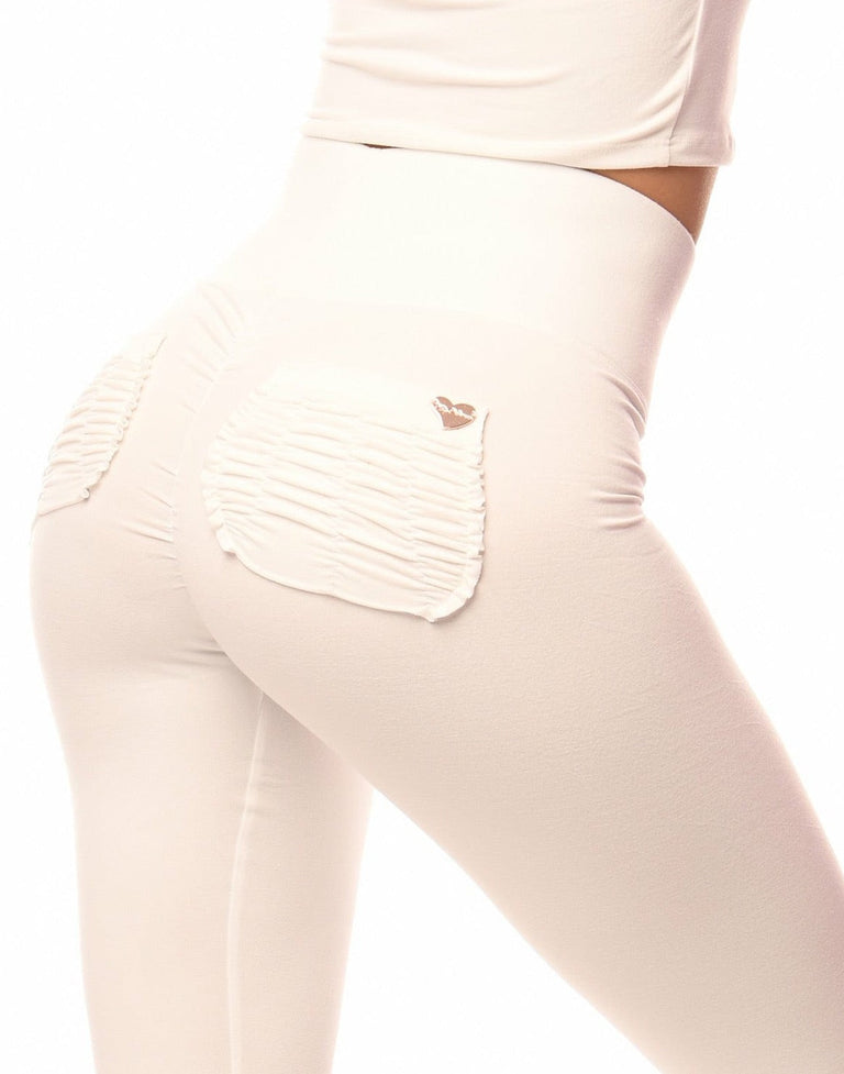 Cute Booty Lounge, Pants & Jumpsuits, Cute Booty Lounge Super Charged  White
