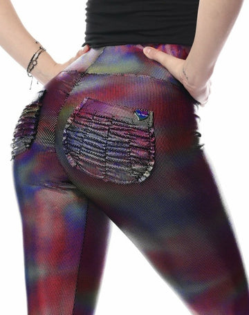 *party In My Pants* (Elevated Cute Booty) Xxs Leggings - Elevated