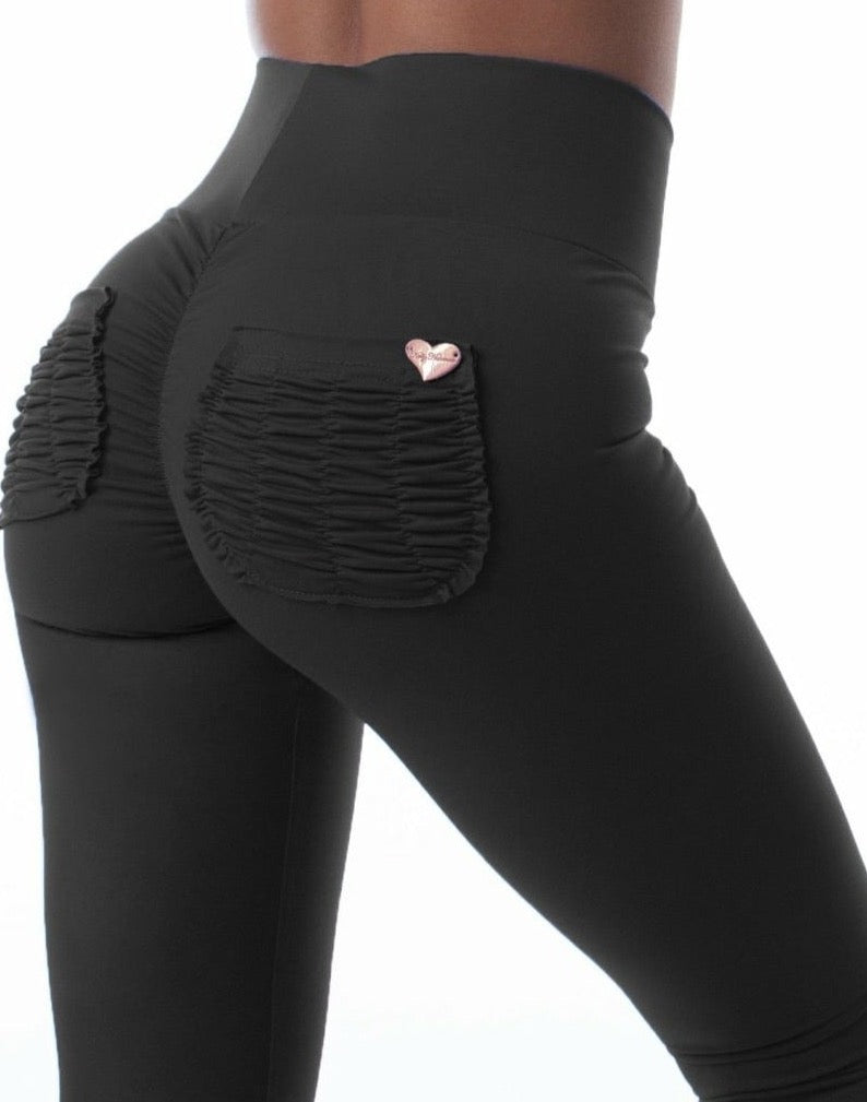 Active Cute Booty with Performance Fabric - Super Blackout – Cute